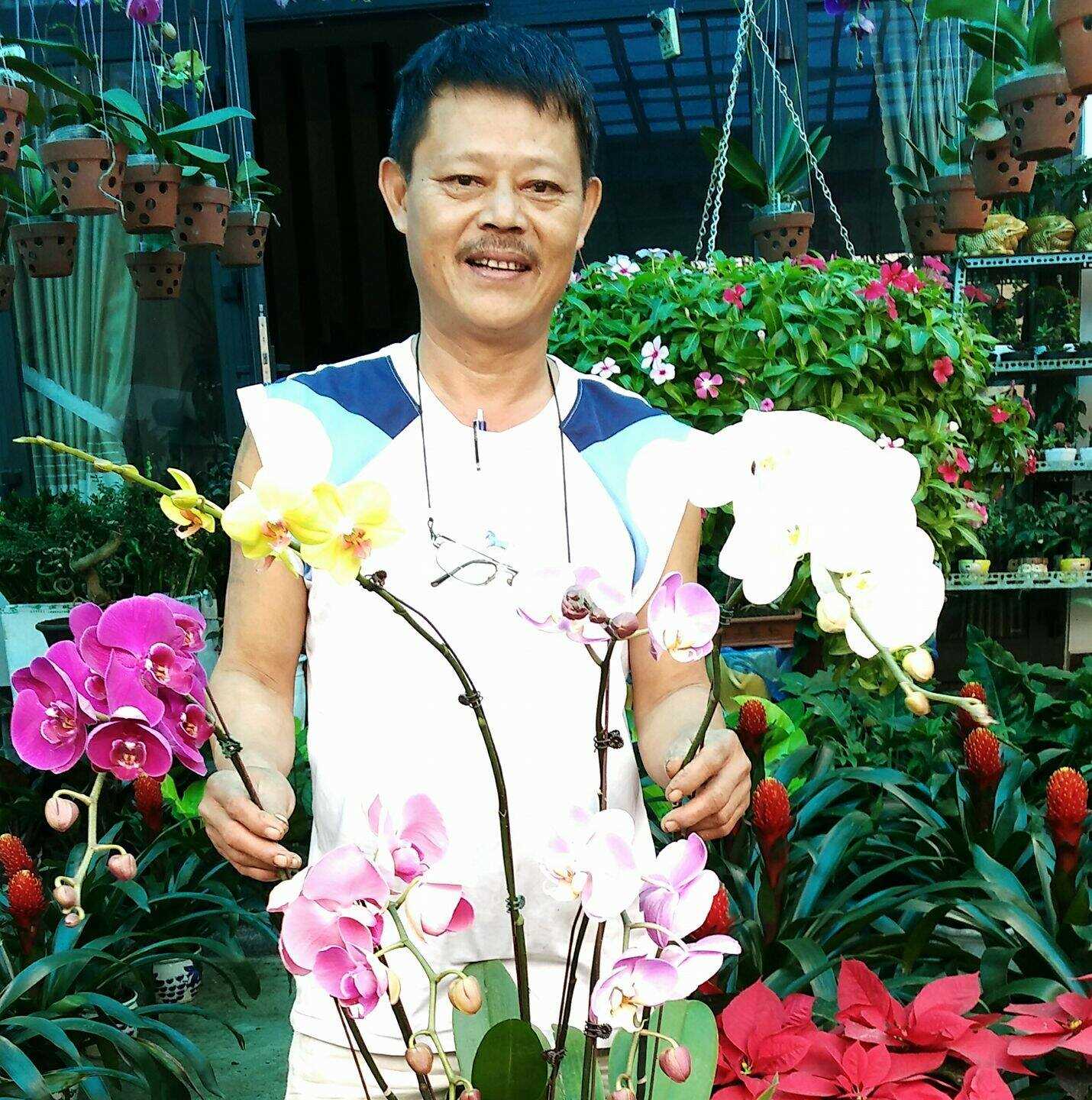 Anh Đạt - Chủ vườn hoa Tấn Đạt Hội An