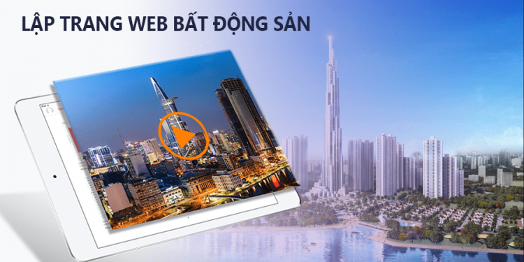 Thiết Kế Website Bất Động Sản đẹp – giá rẻ
